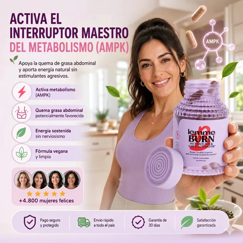 Quema la Grasa Abdominal en 12 Semanas — Sin Cafeína, Sin Nervios, Sin Dietas Extremas